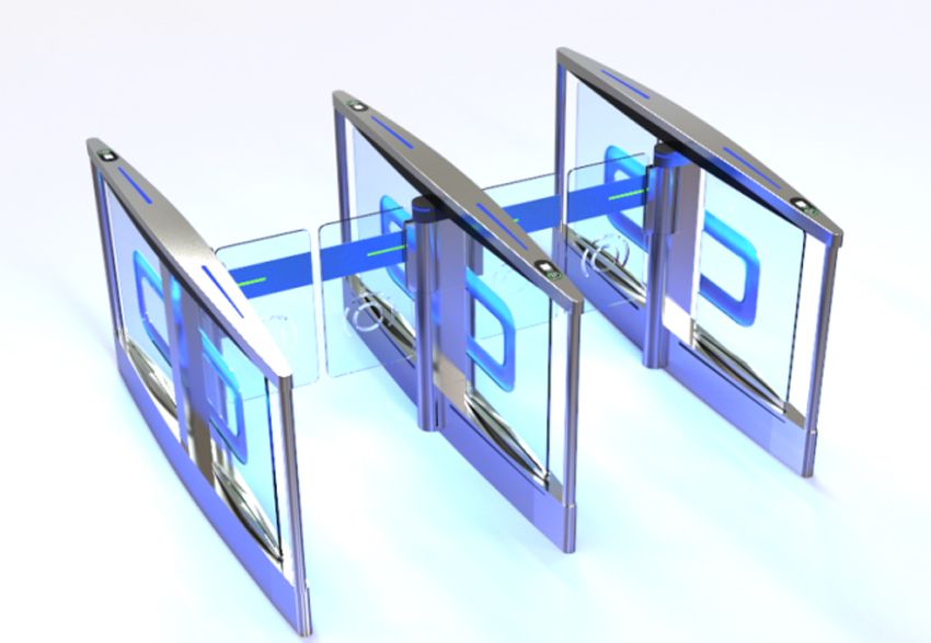 CSD-STZ-X90飛天伺服速通閘（僅應用于室內）