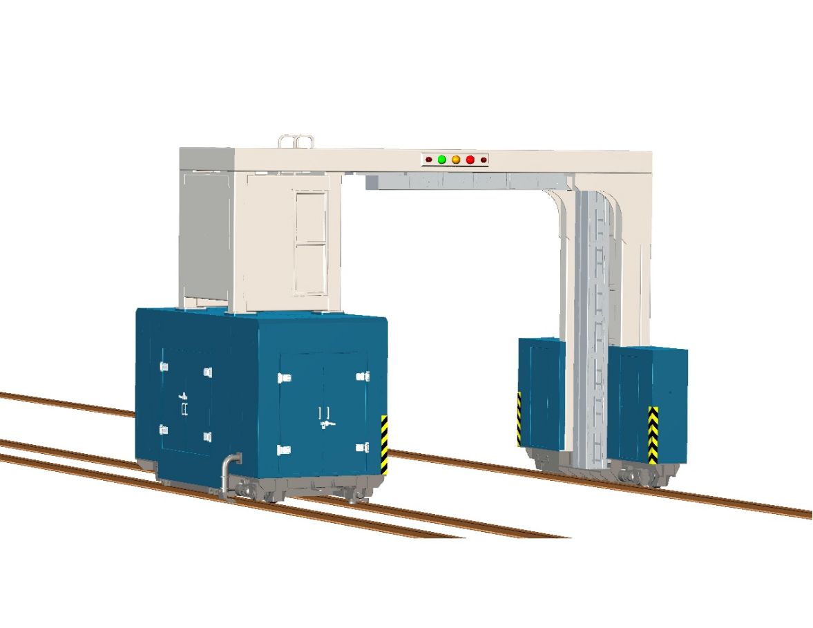 中神盾CSD76-96型集裝箱車輛檢查系統